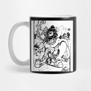 Shiva in the Himalayas Mug